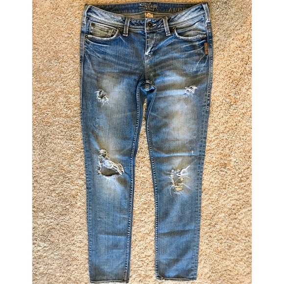 Distressed Denim Jeans | “Audrey” - Picture 2 of 8